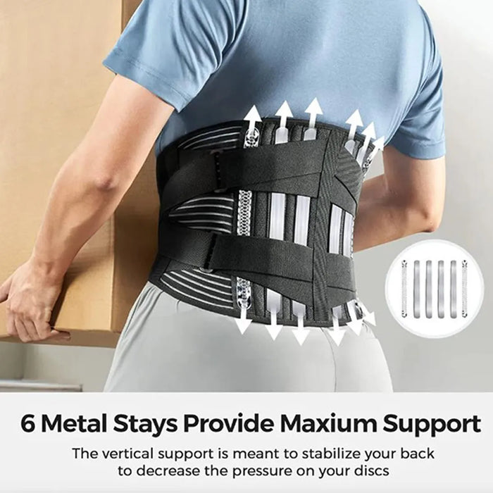 Faja Lumbar Transpirable Cinturon Ortopedico Apoyo Espalda  talla L GRADO B