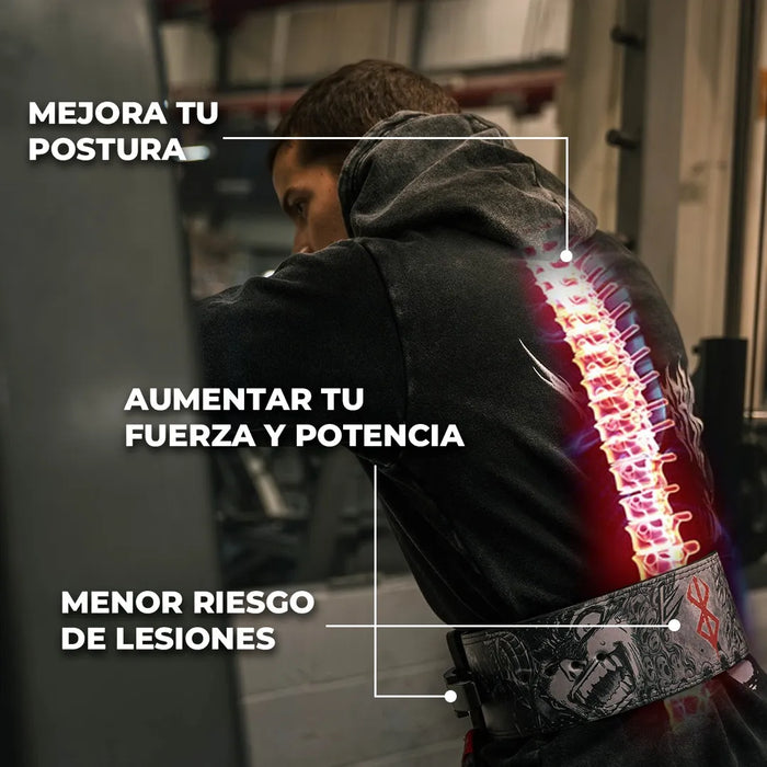 faja cinto cinturon gym powerlift fresafit demon slayer 2 2657 GRADO B