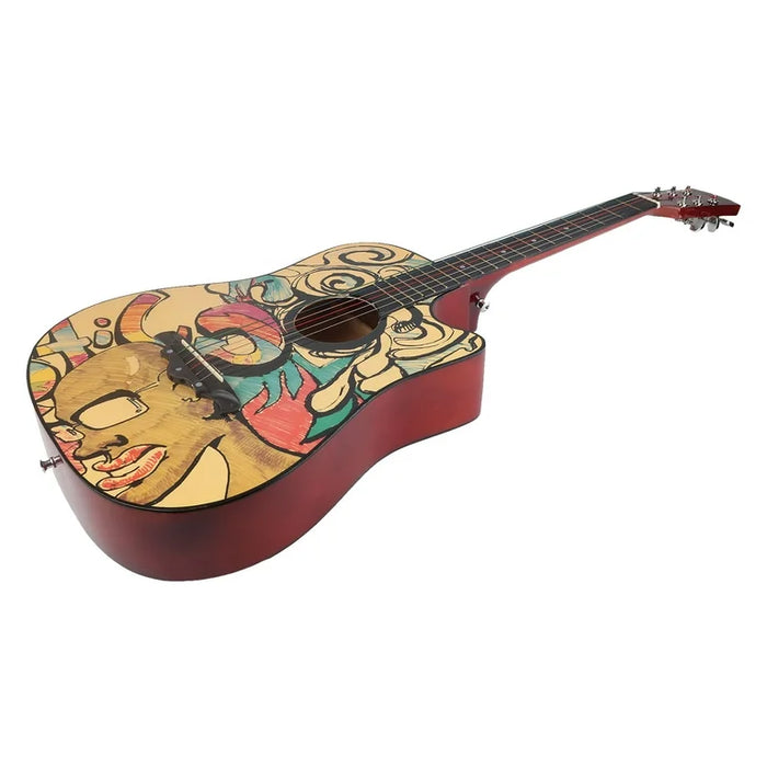 Juego De Guitarra AcÃºstica De 38pulgadas Con Accesorios funda