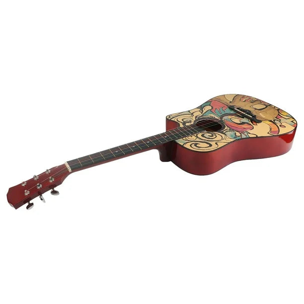 Juego De Guitarra AcÃºstica De 38pulgadas Con Accesorios funda