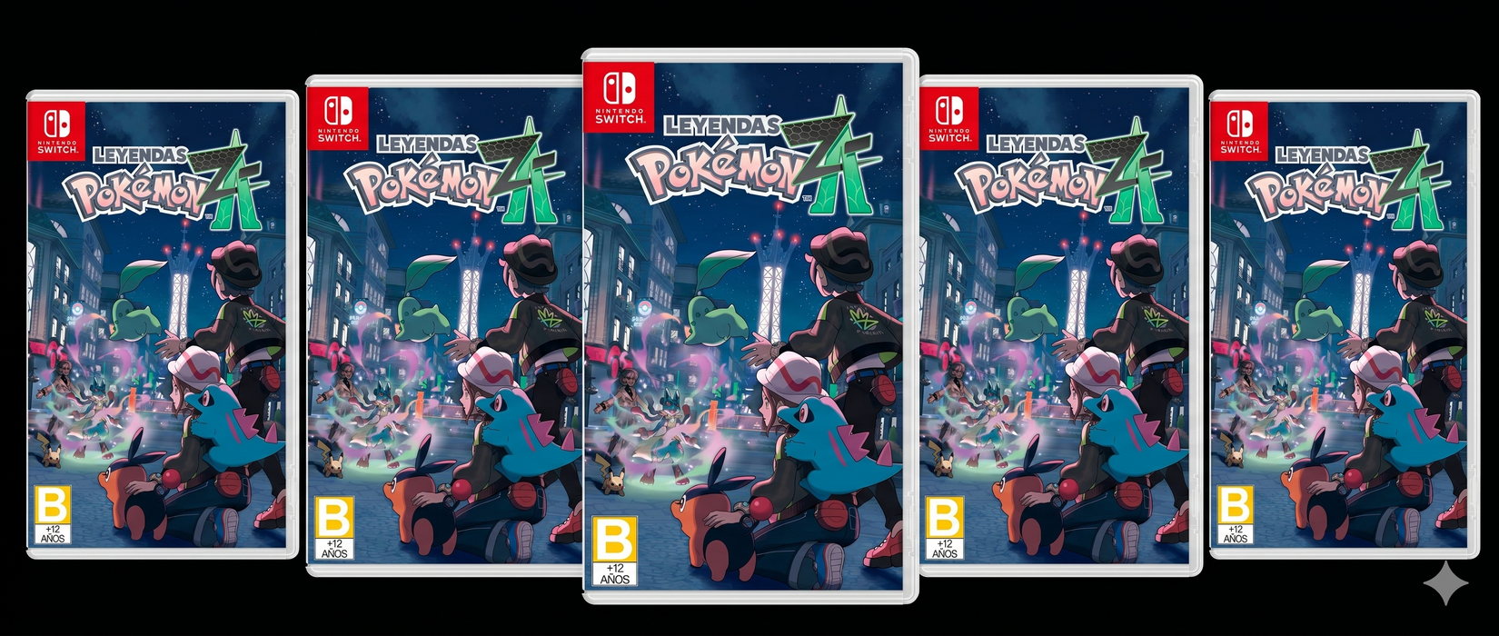 POKEMON LEGENDS: Z- A NINTENDO SWITCH FÍSICO (LOTE 5PZ) GRADO A