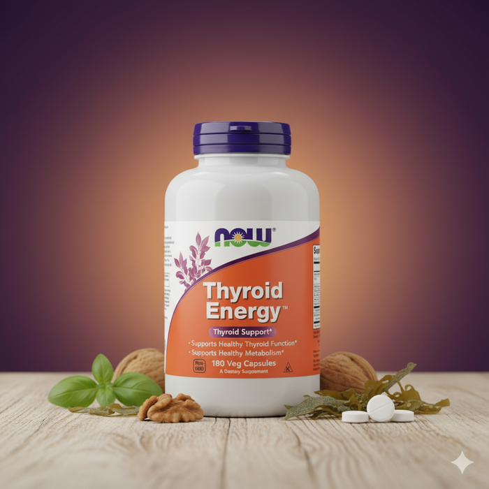 SUPLEMENTO NOW FOODS THYROID ENERGY GRADO B