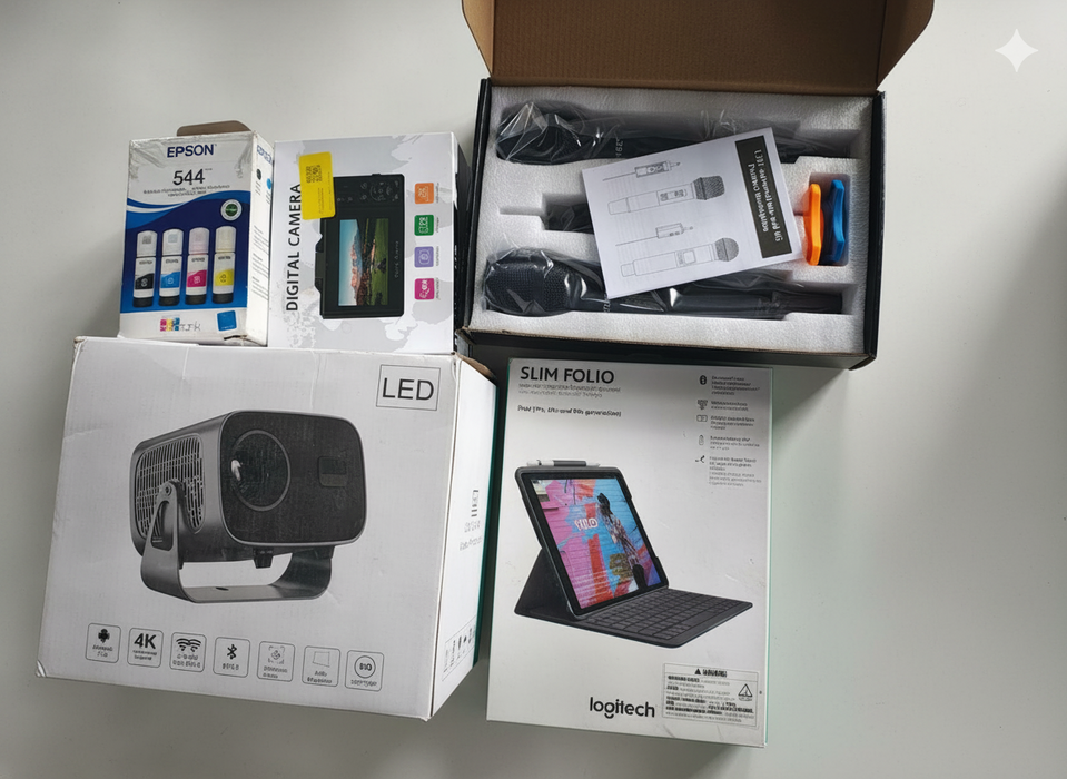 LOTE DE 5 ARTICULOS GRADO B PARA EMPRENDEDORES
