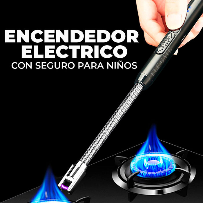 Encendedor Electrico Recargable Seguro Usb Cocina Multiusos