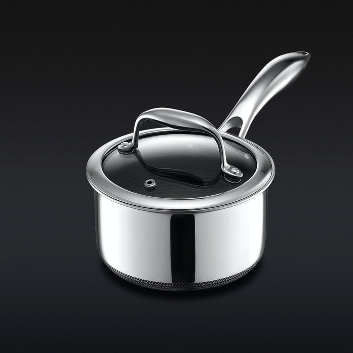 🍳 HEXCLAD CACEROLA HYBRID 1 LITRO – ANTIADHERENTE CON TAPA – GRADO A (NUEVO – COMPLETO)