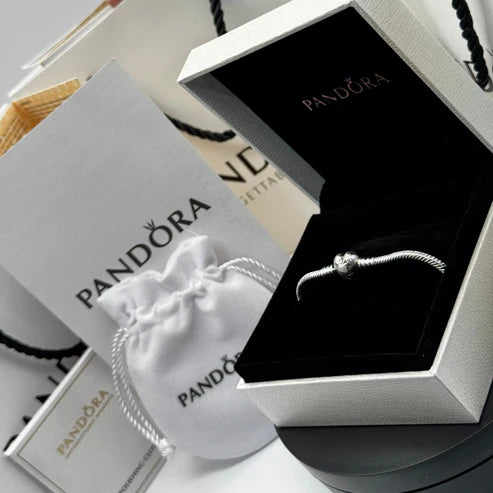 📈 Tipo Pulsera Corazón Plata 925 | Joyería de Alta Calidad + Caja de Regalo Incluida 💍🚀 GRADO B