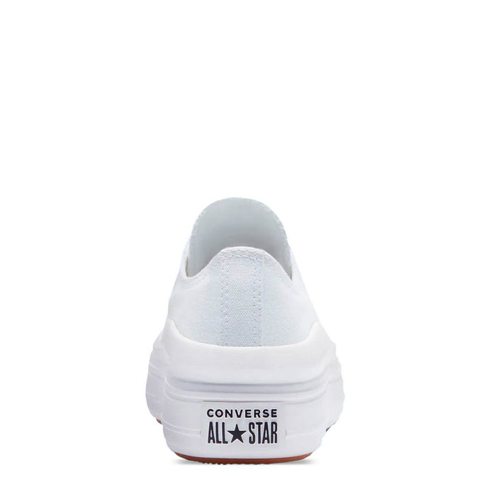 Tenis Converse All Star Move Ox Urbano Blanco Con Plataforma Talla 24 MX, 23 CM GRADO A