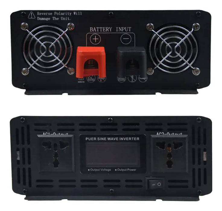 Inversor De Onda Sinusoidal Pura 12000w 24v/110v Para Coches GRADO B