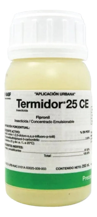 insecticida termidor duo 250ml alfacipermetrina + fipronil 1511 GRADO B