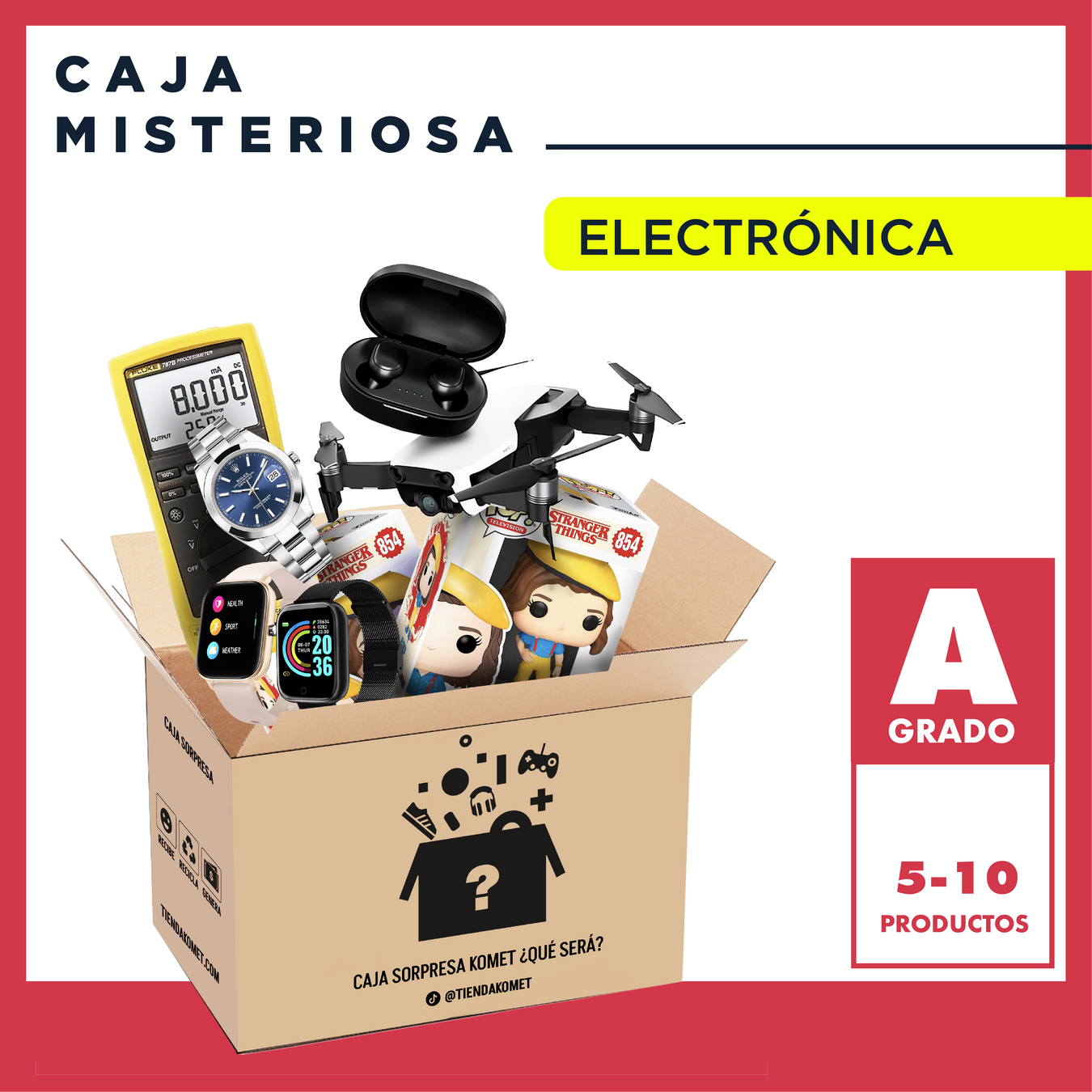 CAJAS SORPRESA ESPECIALES DE ELECTRÓNICA