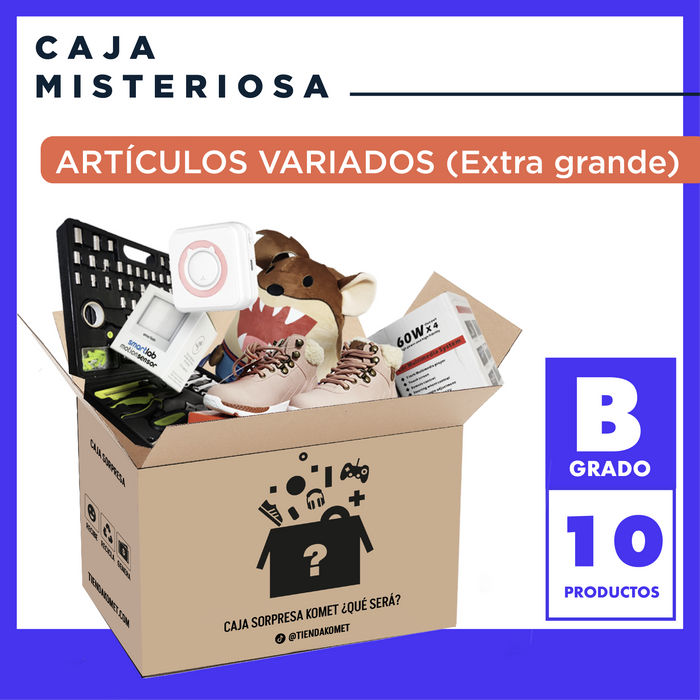 Caja Misteriosa - Grado B Descubre Tesoros Escondidos a Precios Increíbles!