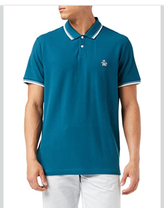 Playera Hombre Tipo Polo Original Penguin Lisa Clásica 1