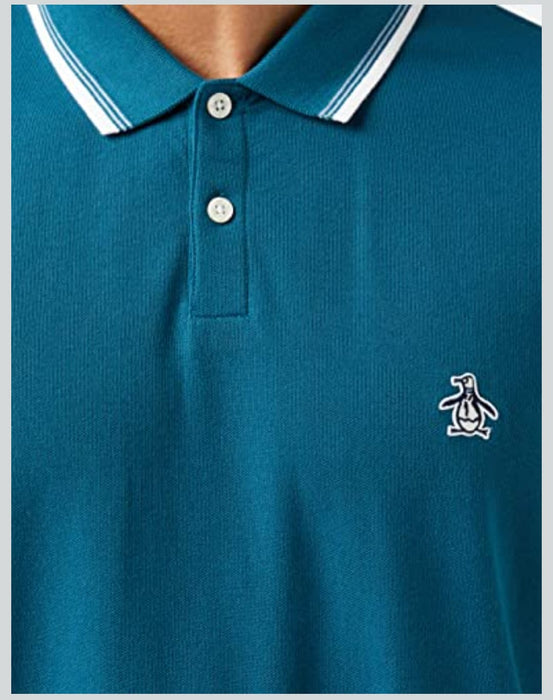 Playera Hombre Tipo Polo Original Penguin Lisa Clásica 1