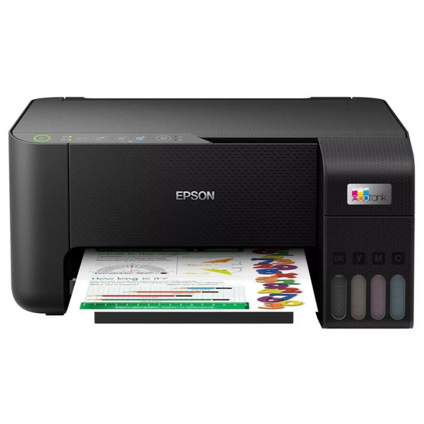 Impresora A Color Multifunción Epson Ecotank L3250 Con Wifi Negra GRADO B