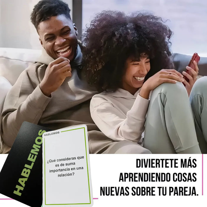 Juego Para Parejas Con Conversar Y Conocerse 124 Cartas GRADO B