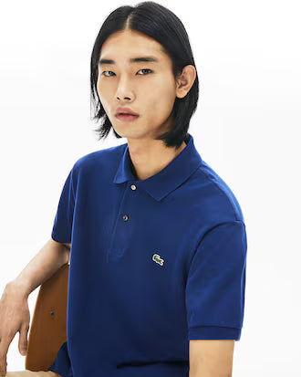 polo original lacoste l1212 slim fit petit piqué para hombre 6909 TALLA S GRADO A