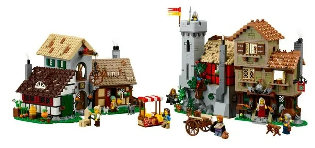 Plaza Mayor Medieval Icons (8 Minifiguras, Grado B)