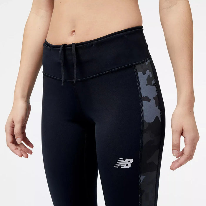 leggings new balance reflective accelerate tight para mujer 518 GRDO B