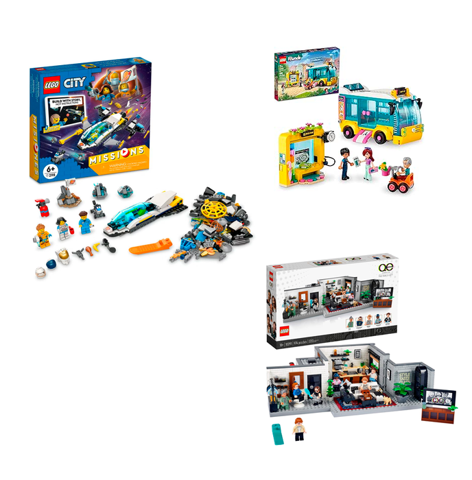 Lote Grado A 3 SETS DE JUGUETES LEGO NUEVOS LEGO City Misiones de exp TiendaKomet Mexico