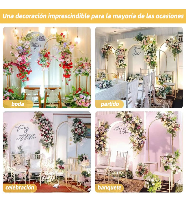 Mamparas Eventos Decoraciones Herreria Fiesta CumpleaÃ±o 3pcs GRADO B