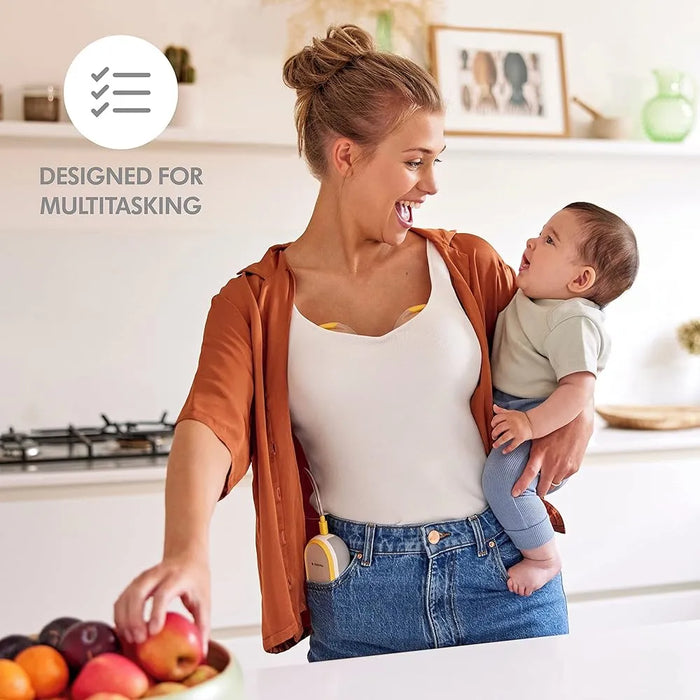 MEDELA EXTRACTOR ELÃ©CTRICO FREESTYLE HANDS-FREE SACALECHES GRADO B