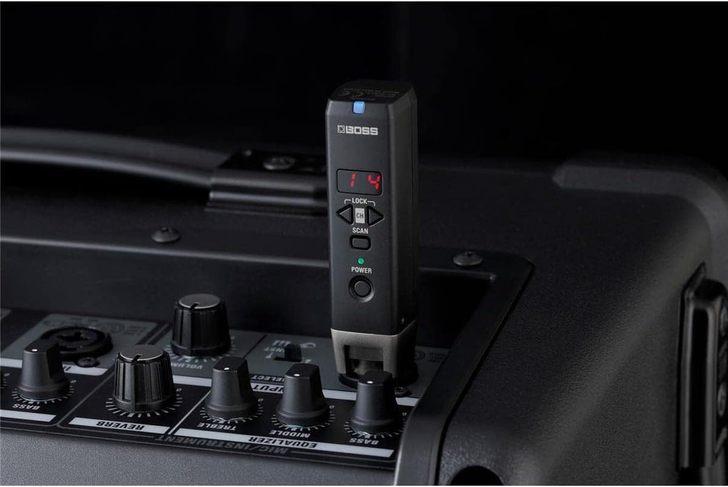 sistema de micrófono inalámbrico boss® wl-30xlr color negro GRADO B