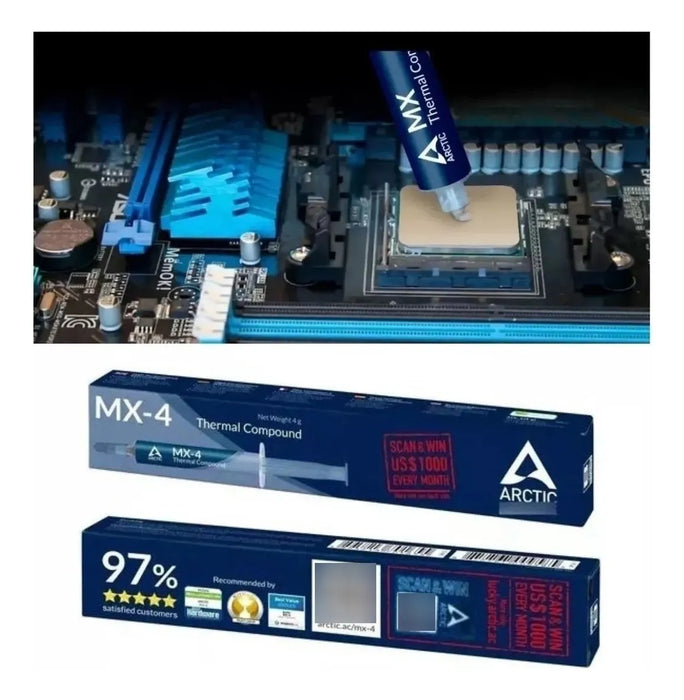 Pasta Térmica Arctic MX-4 4g
