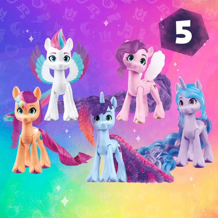 set de celebración de estilos my little pony, + 3 años