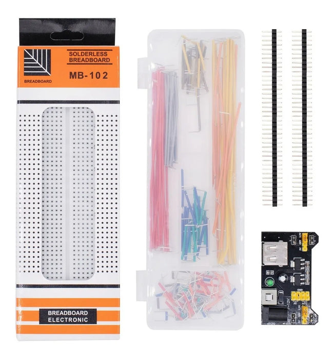 KIT COMPONENTES ELECTRONICOS PARA ARDUINO, RASPBERRY PI GRADO B
