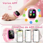 reloj inteligente para niã±os gps videollamada 4g telã©fono 1555