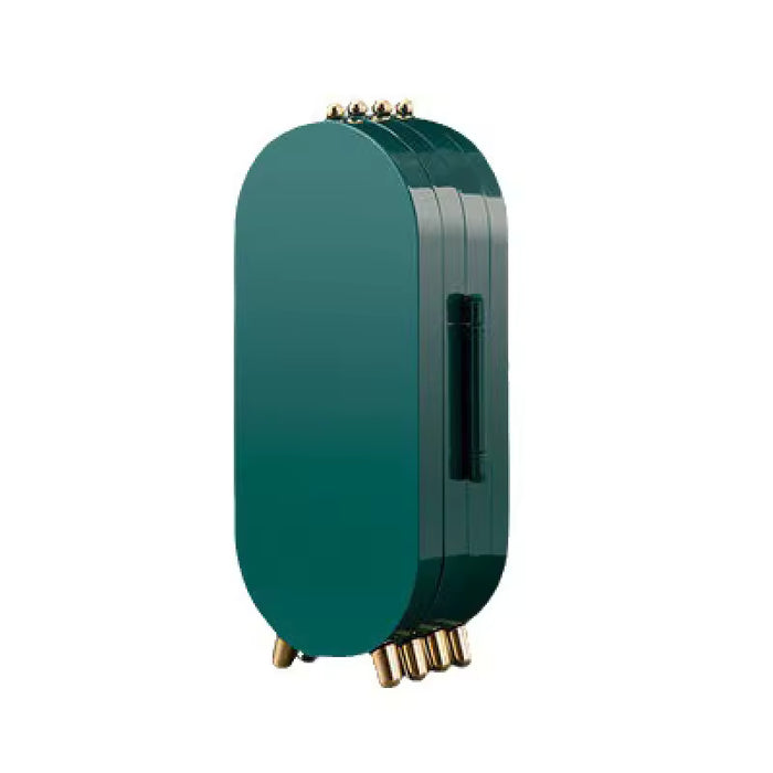 EXHIBIDORES DE JOYERIA ORGANIZADOR JOYAS PLEGABLE CON ESPEJO GRADO B