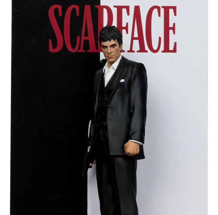 Movie Maniacs 6IN Posed - NBC WV4 - Tony Montana (Cara de cicatriza) GRADO B