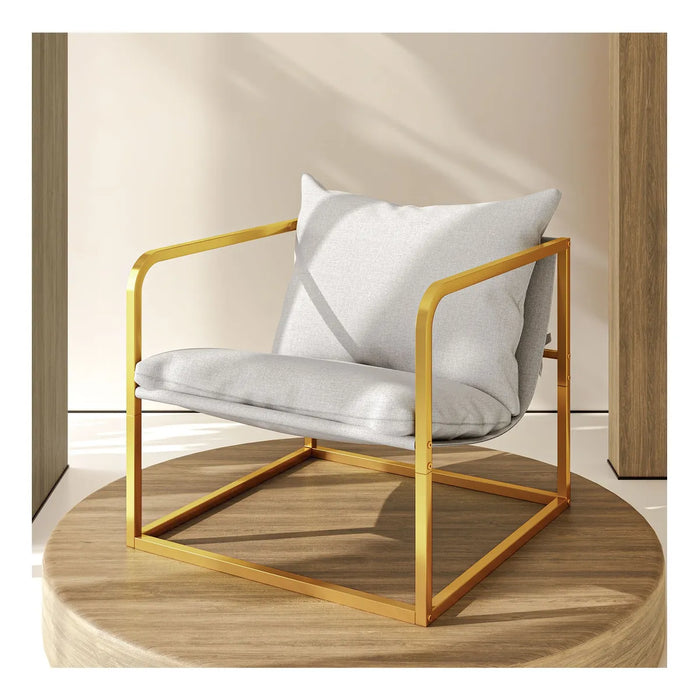 Silla De Oficina Sillón Individual, Tela Suave Y Confortable GRADO B