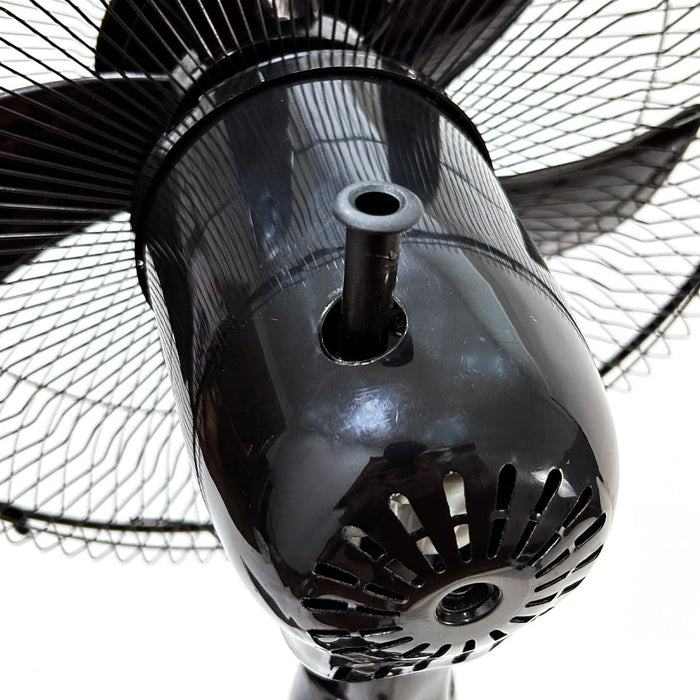 Ventilador Solar Abanico Ventilador De Pedestal Con Usb 16" GRADO B