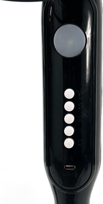 Ventilador Solar Abanico Ventilador De Pedestal Con Usb 16" GRADO B