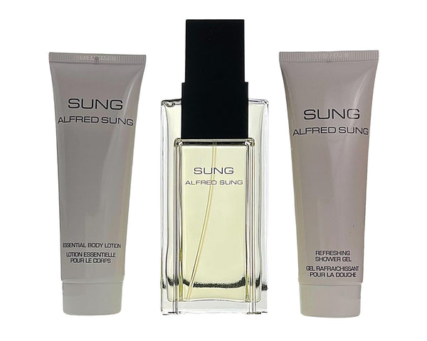 Sung by Alfred Sung for Women - 3 Pc Gift Set Grado B