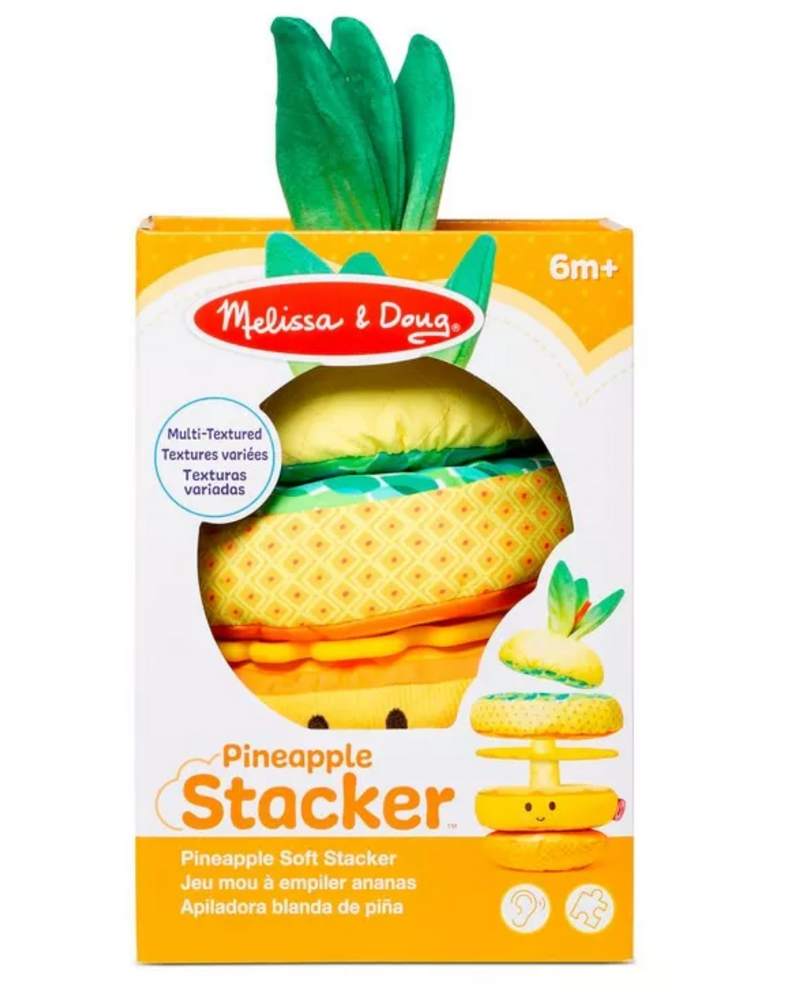Juguete Melissa & Doug Apiladora Blanda De Piña Y Diversión (ATL-1009)