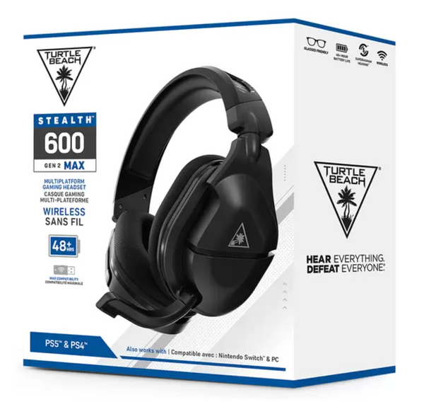 Audifonos Turtle Beach Stealth 600 Gen 2 Max ::.. Ps5 Color Negro