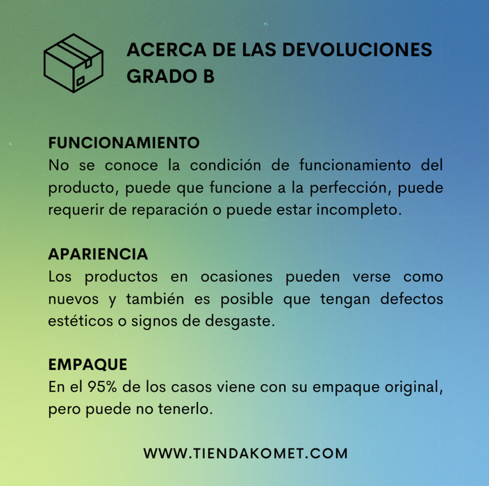 Caja Misteriosa - Grado B Descubre Tesoros Escondidos a Precios Increíbles!