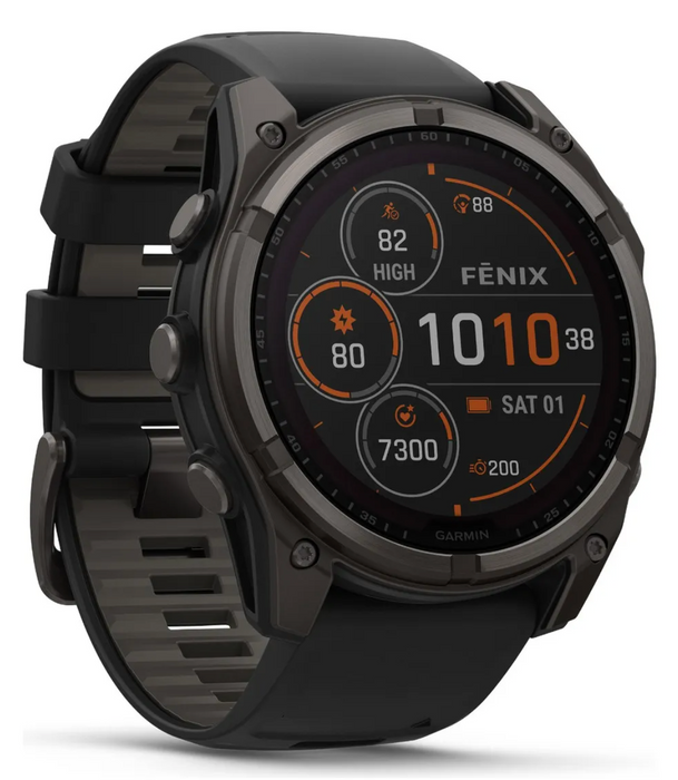 Monitor Garmin Fénix 8 47mm Solar Titanio