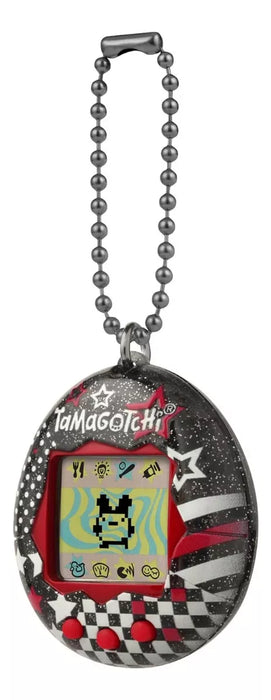 mascotas eléctricas tamagotchi brillo de rock glitter bandai