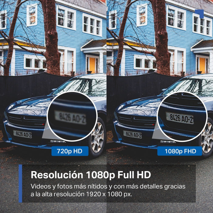 TP-LINK CAMARA DE SEGURIDAD EXTERIOR TAPO C500 ROTACION 360 AUDIO BIDIRECCIONAL IP65 VISION NOCTURNA AI GRADO B