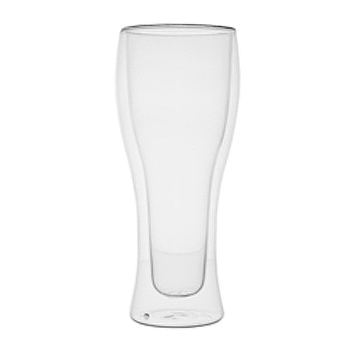 Set De 6 Copas De Cerveza Doble Pared 16 Oz Vidrio Proepta GRADO B