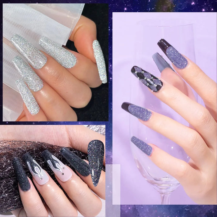 BRILLO REFLECTANTE 9D ESMALTE OJO GATO GEL OJO GATO DIAMANTE 1 GRADO B