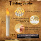 VELAS LED HARRY POTTER DECORATIVAS * 12 CON CARGADOR BATERÃ­ GRADO B