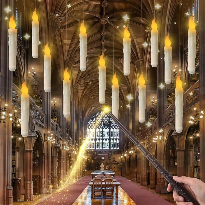 VELAS LED HARRY POTTER DECORATIVAS * 12 CON CARGADOR BATERÃ­ GRADO B