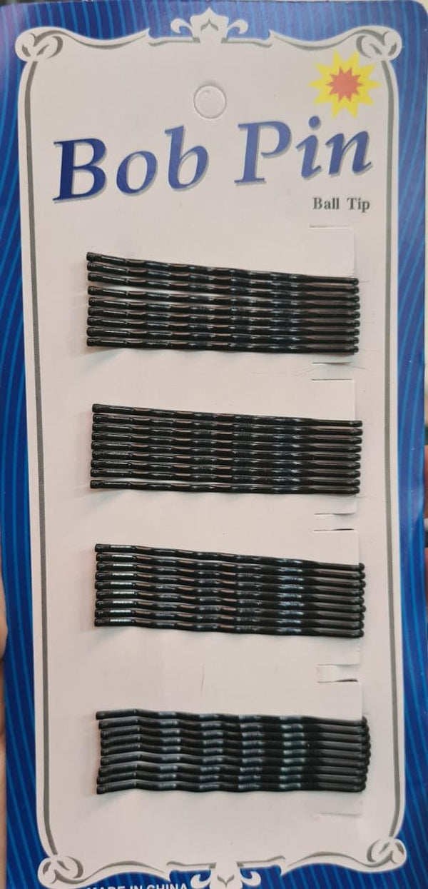 Horquillas Grandes Para El Cabello, Negro, 36 Piezas
