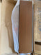 Repisa Flotante de Madera color Chocolate 80cm x 20cm - 4 piezas