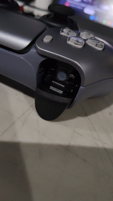 Control Inalámbrico Dualsense Playstation 5 Sterling Silver Grado B (R1 NO FUNCIONAL) GRADO B