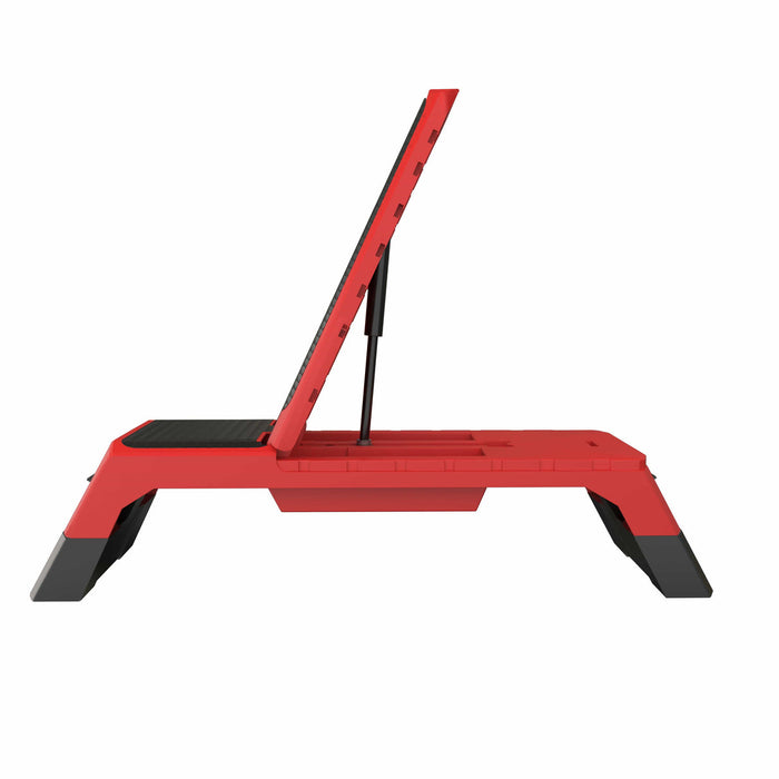 BANCO STEP MULTI POSICIONES 2 ALTURAS GYM USO RUDO GRADO B